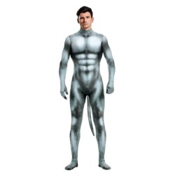 Animal Cosplay Costume - Color Grey