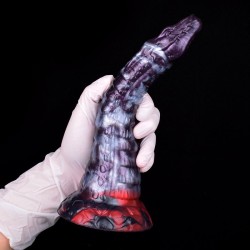 Alien Beast Night Elf 9.8" Dildo - E