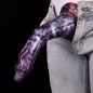 Alien Beast Night Elf 9.8" Dildo - E