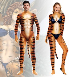 animal cosplay costume tiger