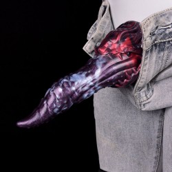 Alien Beast Night Elf 8.2" Dildo - D