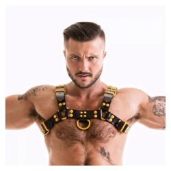 Fetish Gear Coloured H-Front Harness