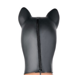 Latex Fetish Pig Hood Mask