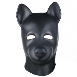 Latex Fetish Pig Hood Mask