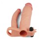 Pleasure X Tender Vibrating Double Penis Sleeve