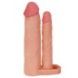 Pleasure X-Tender Double Penetration Penis Sleeve