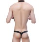 Young Men High Elastic Haltered Cotton One-pieces