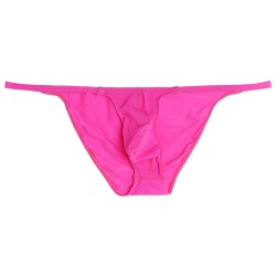 Men Low-waist Ice Silk Thin Strap Panty