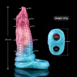 Wolf Head Silicone Penis Sleeve