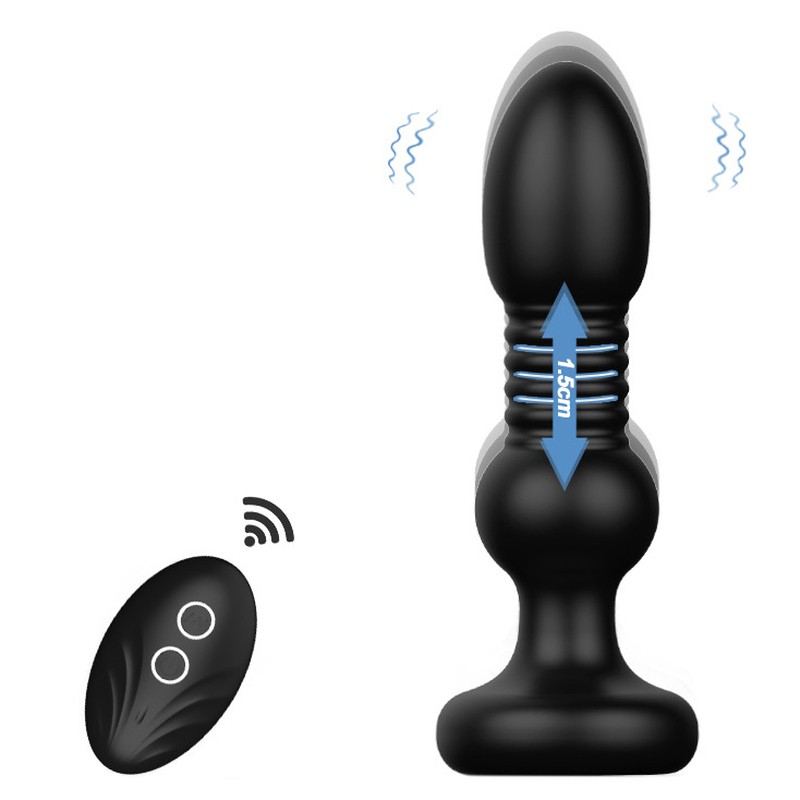 Stretching Vibrating Plug