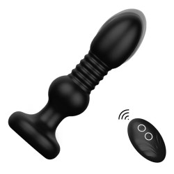 Stretching Vibrating Plug