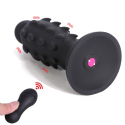 Barbs Silicone Vibration Butt Plug