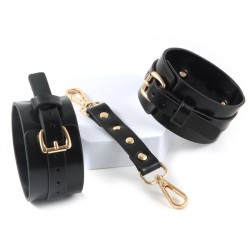 Faux Leather Bondage Restraints Kits - 8 pcs