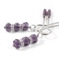 Tweezer with Beads Nipple Clamps