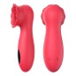 LCD Display 9 Tapping Modes Rose Clit Vibrator