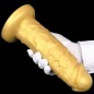 Liquid Silicone Eggless Dildo -Golden