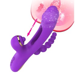 Flapping 3-in-1 Tapping Vibrator