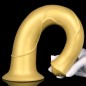 Super Long Horse Dildo With Suction Cup - Golden