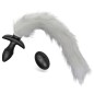 Vibrating Fox Tail Plug Vibrator