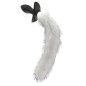 Vibrating Fox Tail Plug Vibrator