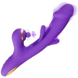 Flapping Vibrator with G Spot Vibration &amp; Clitoral Tapping