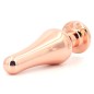 Gleaming Butt Plug Rose Gold