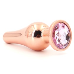 Gleaming Butt Plug Rose Gold