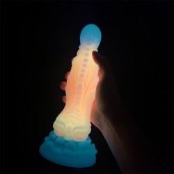 Fantasy Luminous Dragon Dildo - C