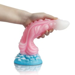 Fantasy Luminous Dragon Dildo - C