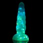 Glowing Larva Colorful Butt Plug