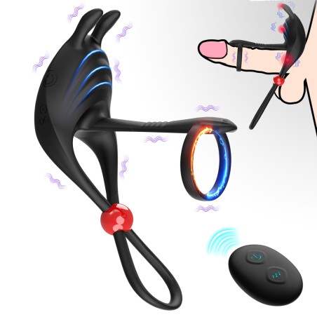 Remote Control Adjustable Penis Ring