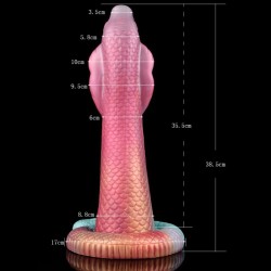 Ejaculating Snake Dildo Butt Plug