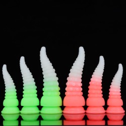 Octopus Luminous Silicone Butt Plug