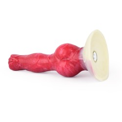 Dog Knot Werewolf Silicone Vibration Dildo