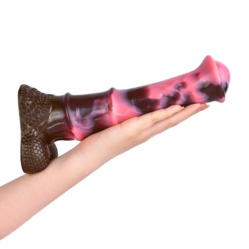 Simulated Animal Dildo 10 IN - F