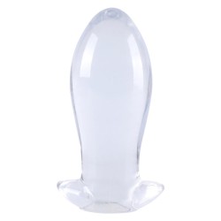 Dragon Egg Transparent PVC Butt Plug