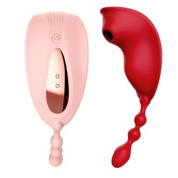 wearable clitoral sucking vibrator