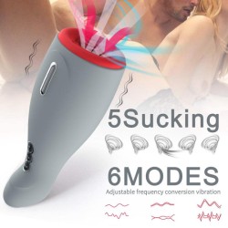 Sucking Vibration Blowjob Sex Machine