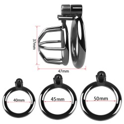 Penis Bondage CB Chastity Lock - Black