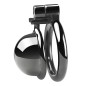 CB Chastity Lock Cock Cage - Black