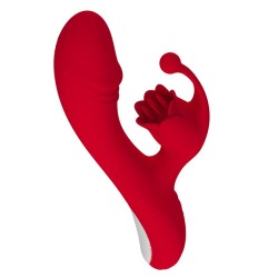 Rose Clit Stimulation Rabbit Vibrator