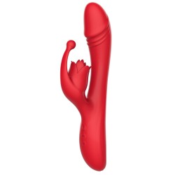 Rose Clit Stimulation Rabbit Vibrator