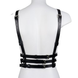 Punk Leather Lingerie Harness