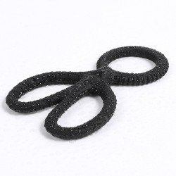 Scissors Silicone Cock Ring