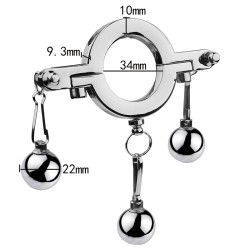 Stainless Steel Hanger Pendant Ball - Lead