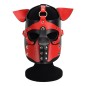 Double Color Dog Bondage Hood