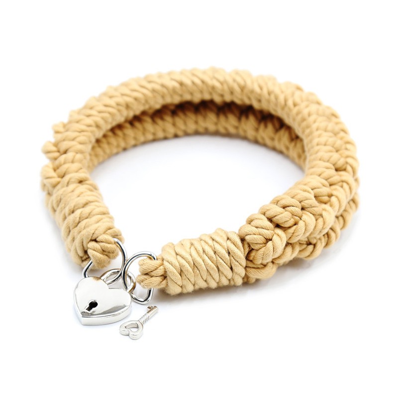 Hemp Rope Bondage Collar