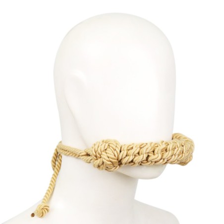 Hemp Rope Bone Mouth Gag