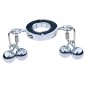 Metallic Testicle Stretcher Weights - 4 Balls