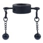 Metallic Testicle Stretcher Weights - 2 Balls